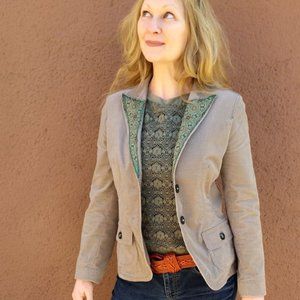 Vintage Brushed Corduroy Blazer (S/M)